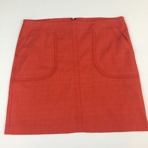Loft linen-like skirt